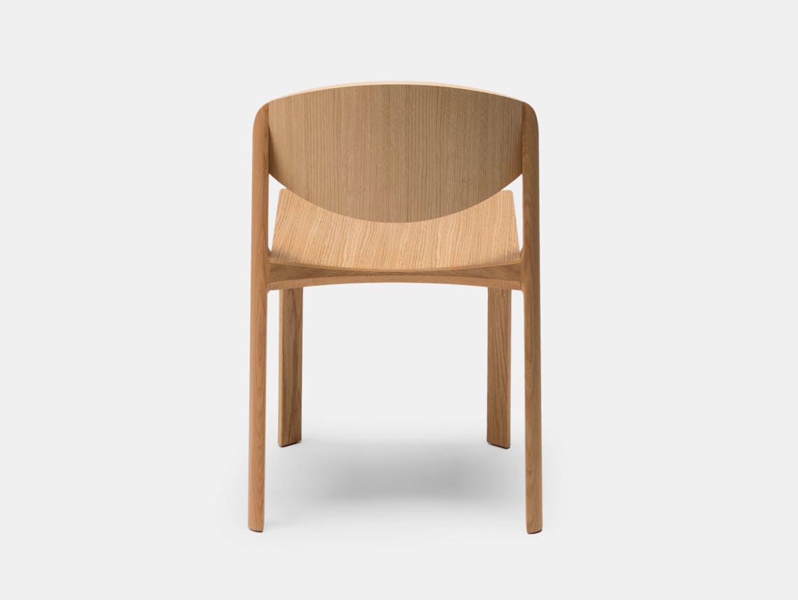 Established And Sons Mauro Chair Oak Mauro Pasquinelli