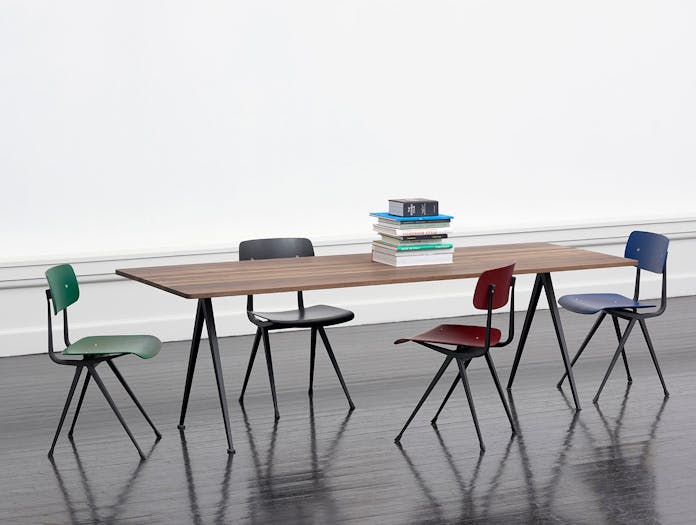 Hay Pyramid Table Result Chairs Wim Rietveld Friso Kramer
