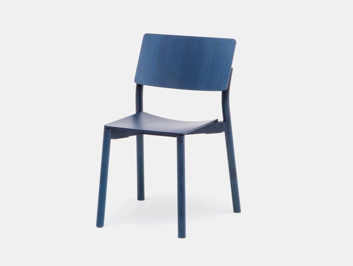 Karimoku Panorama Chair Blue Geckeler Michels