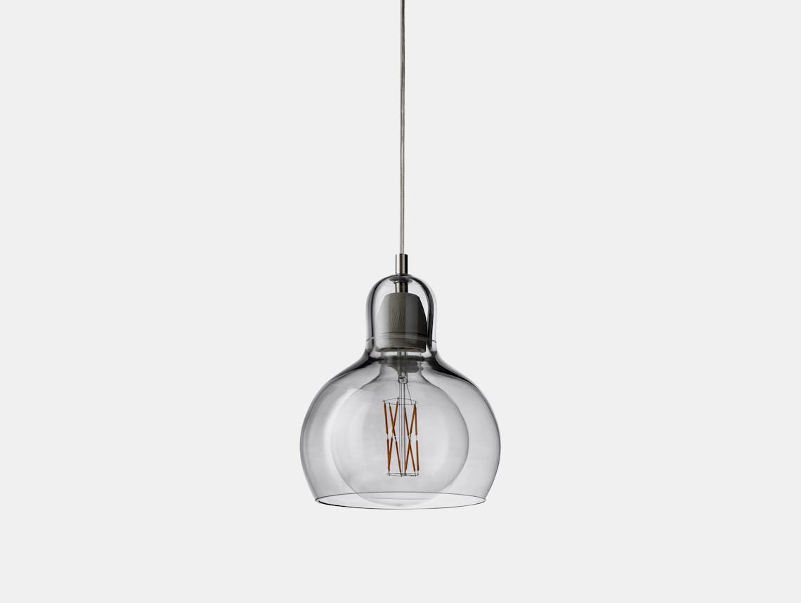 And Tradition Mega Bulb Pendant Light Silver Sofie Refer