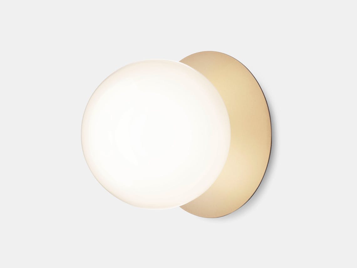 Nuura Liila 1 Wall Ceiling Light Opal Gold Large Sofie Refer