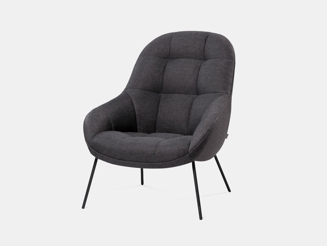 Won Mango Lounge Chair Dark Grey Note Design Studio