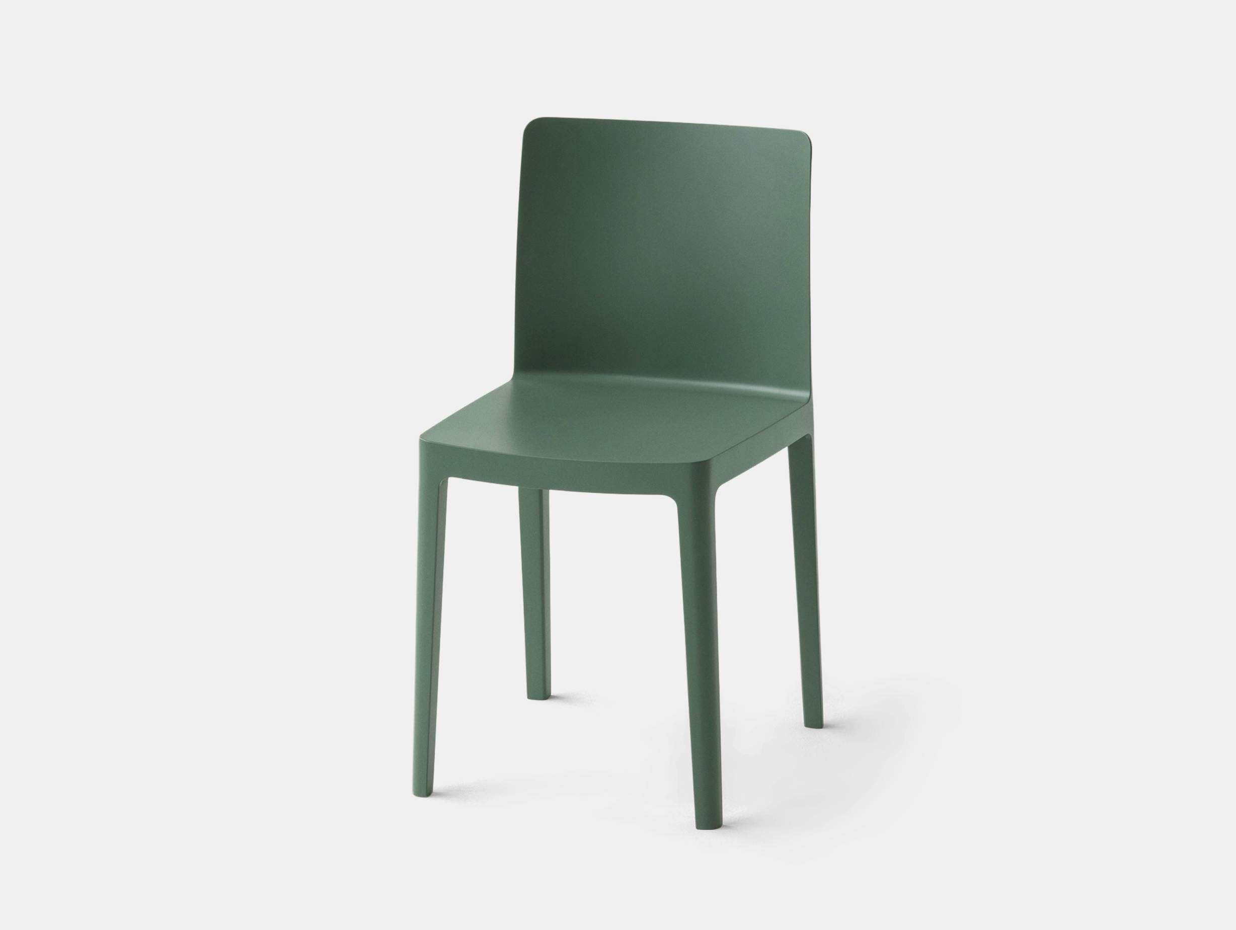 Hay Elementaire Chair Smoky Green