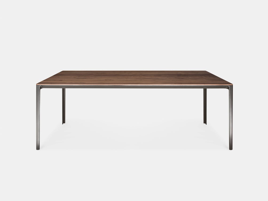 Bensen Able dining table graphite