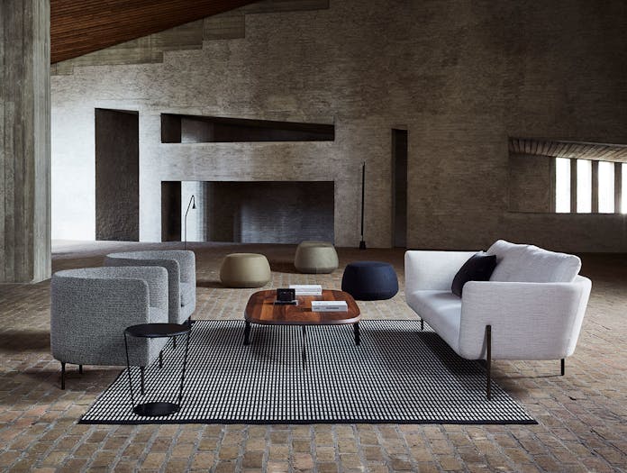 Bensen Delta Club armchair and Loft sofa