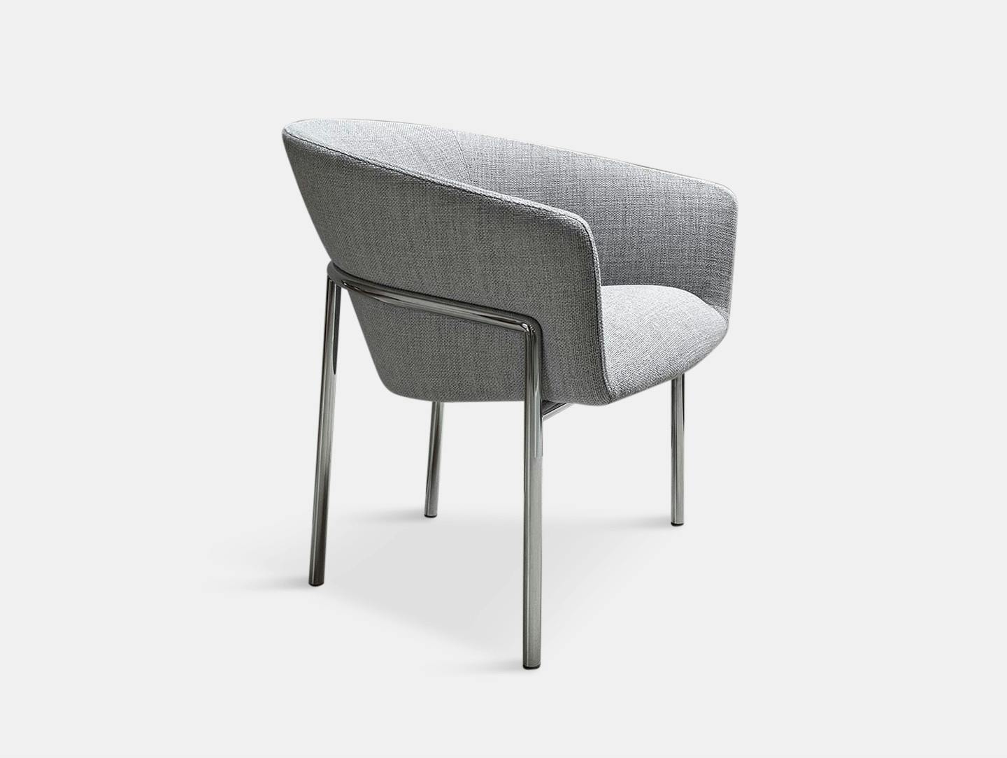 Bensen Metro Lounge Chair chrome frame Niels Bendtsen