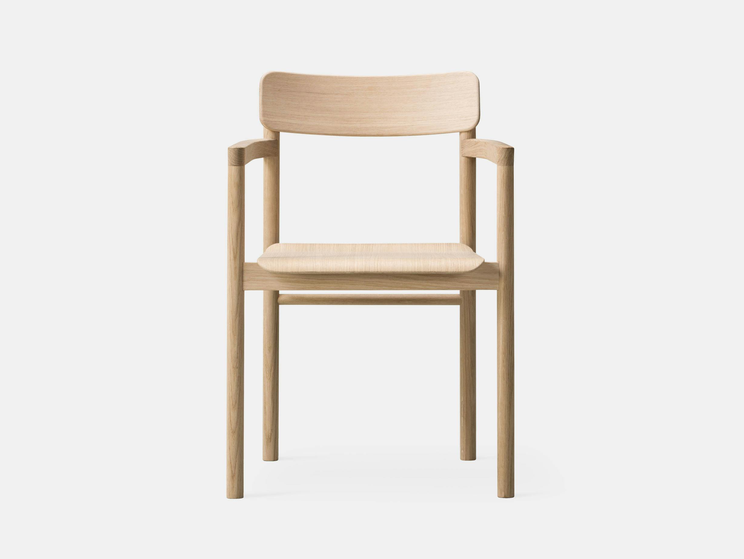 Fredericia Post Chair oak front Cecilie Manz
