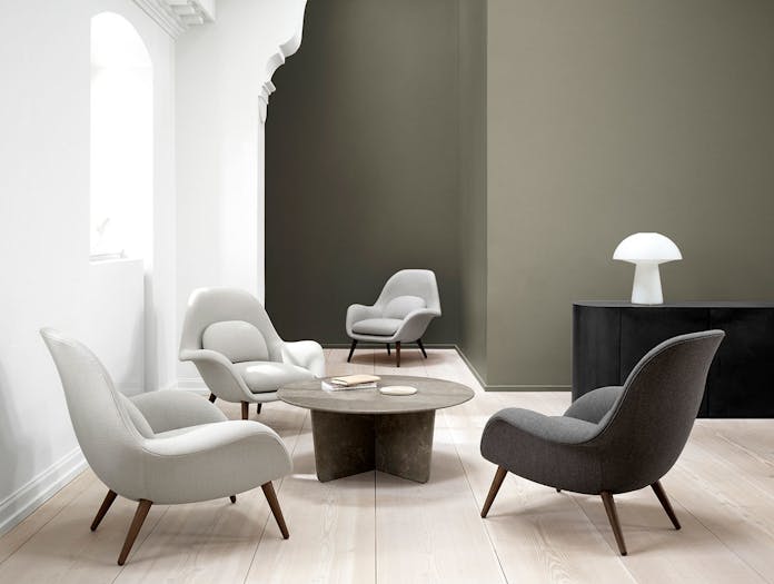 Fredericia Swoon Lounge Chairs 2 Space Copenhagen