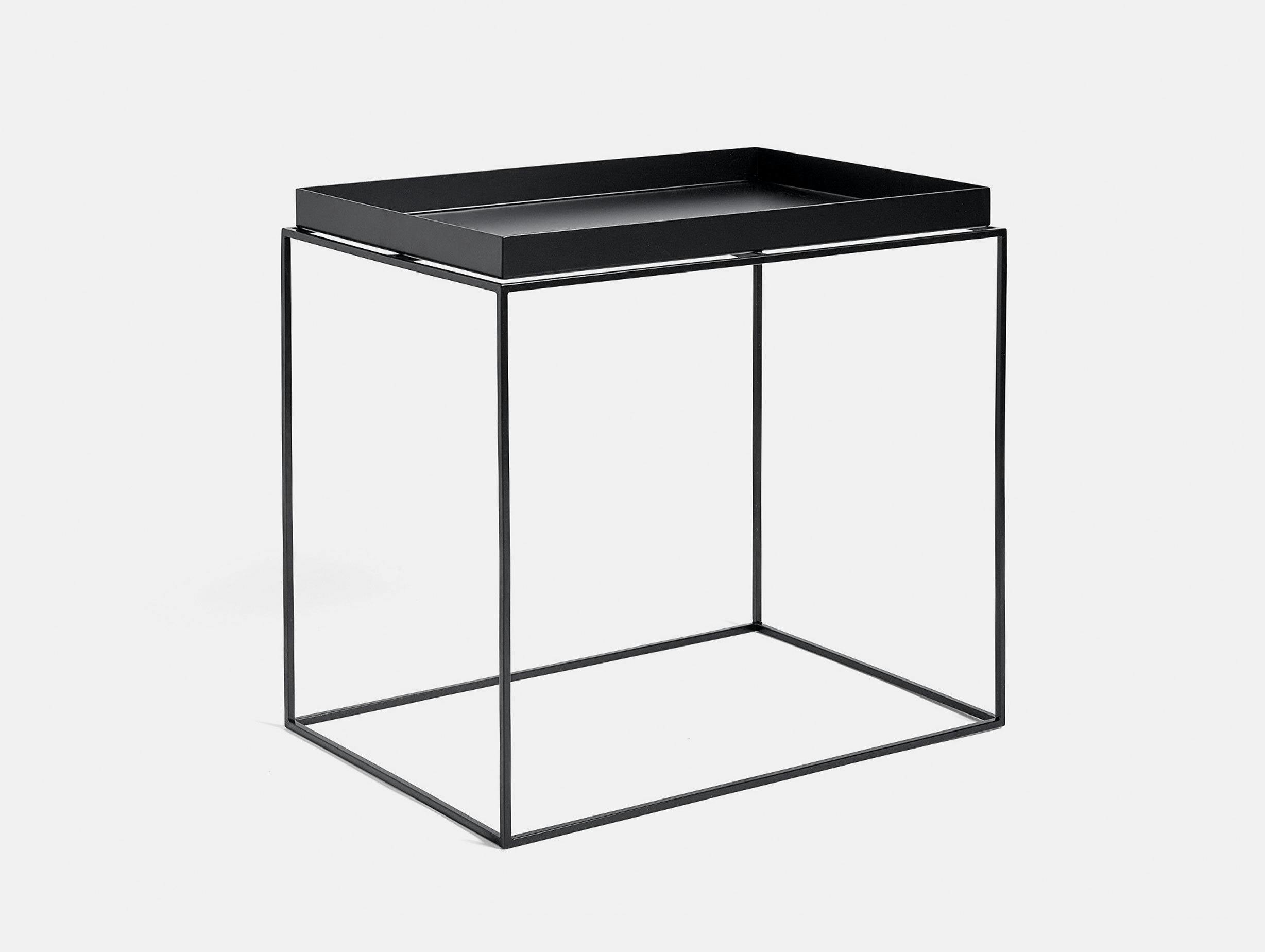 Hay Tray Table large black