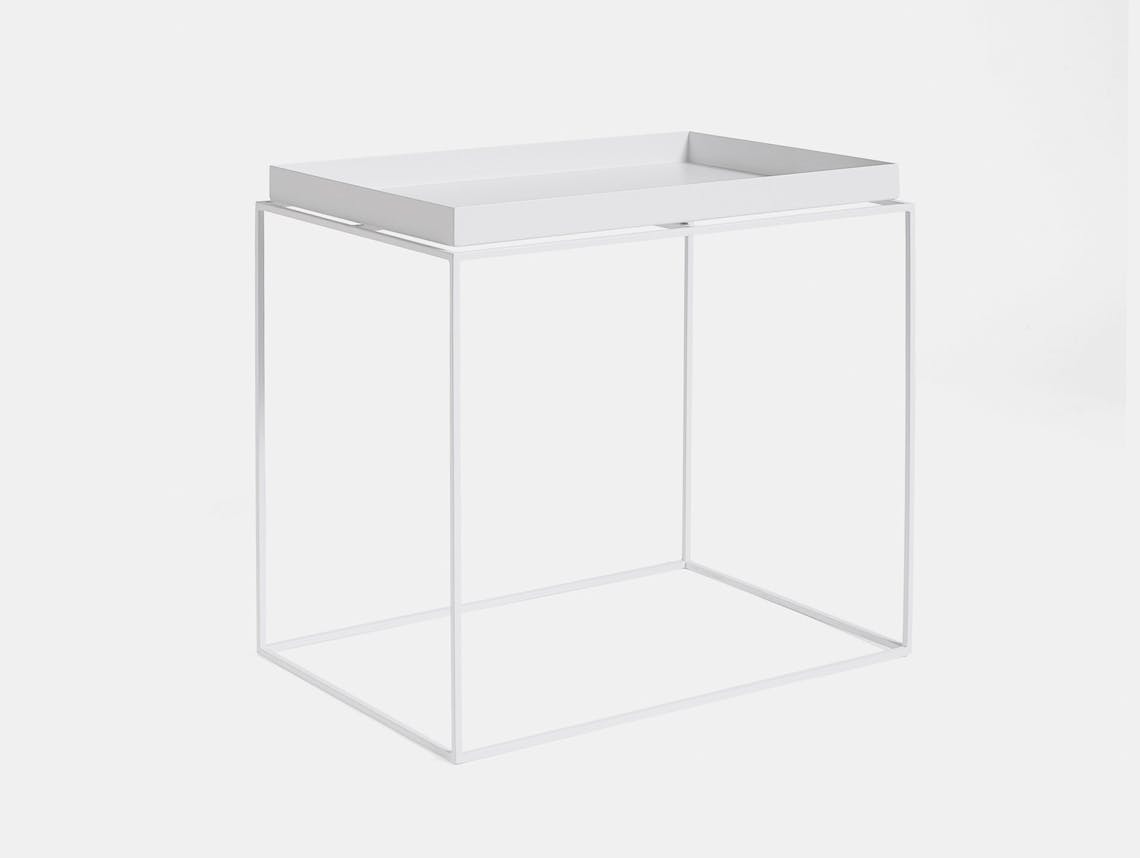 Hay Tray Table large white