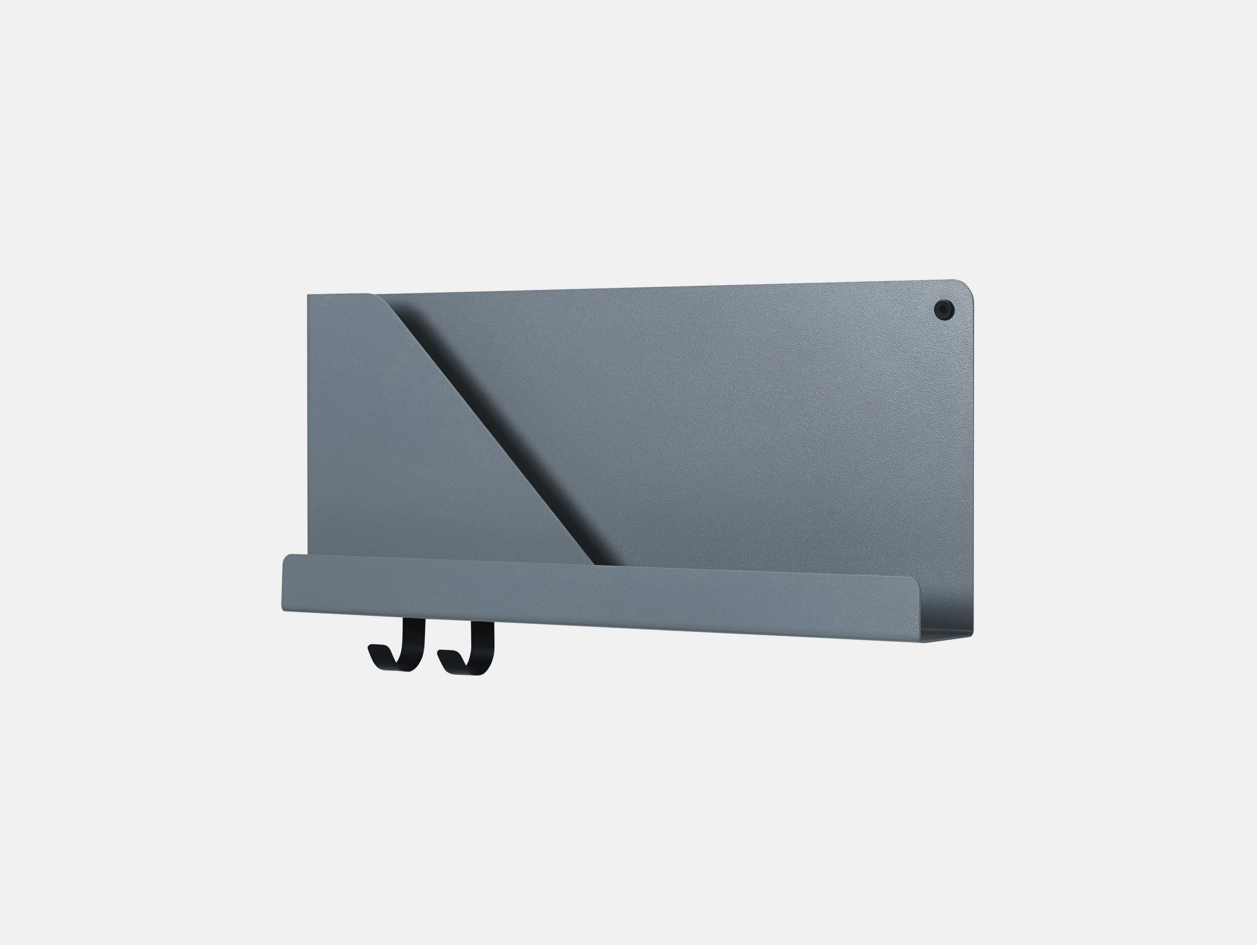 Muuto Folded shelf short blue grey Johan van Hengel