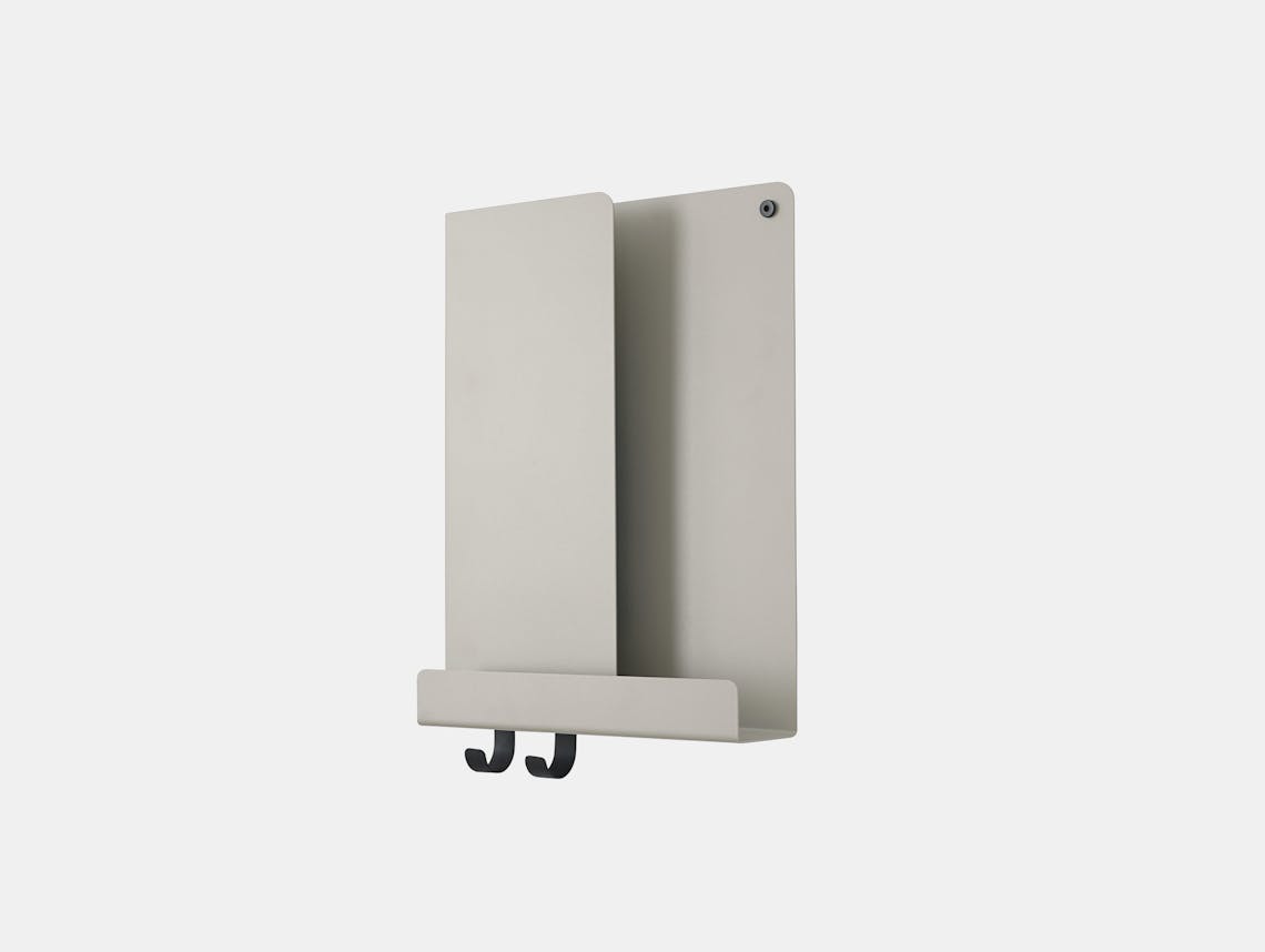 Muuto Folded shelf tall grey Johan Van Hengel