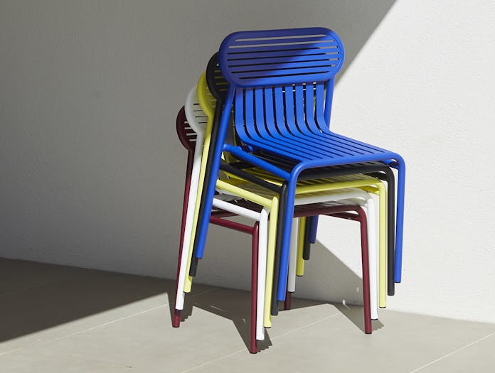 Petite Friture Week End Outdoor Side Chair stacking Studio Brichet Ziegler