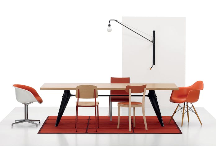 Vitra EM Table Eames Chairs