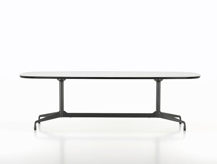 Vitra Eames Segmented Table L 280 white laminate basic dark base