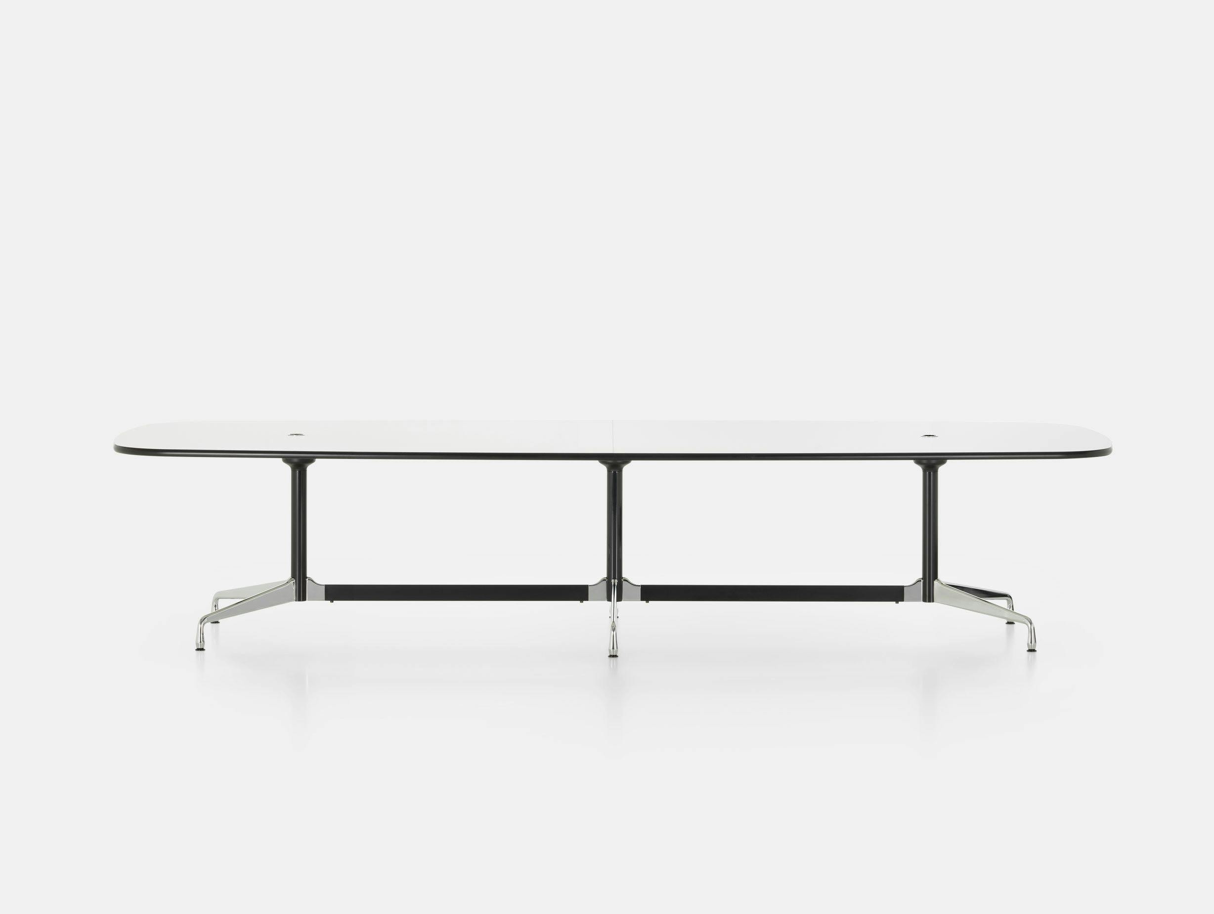 Vitra Eames Segmented Table L 360 white laminate
