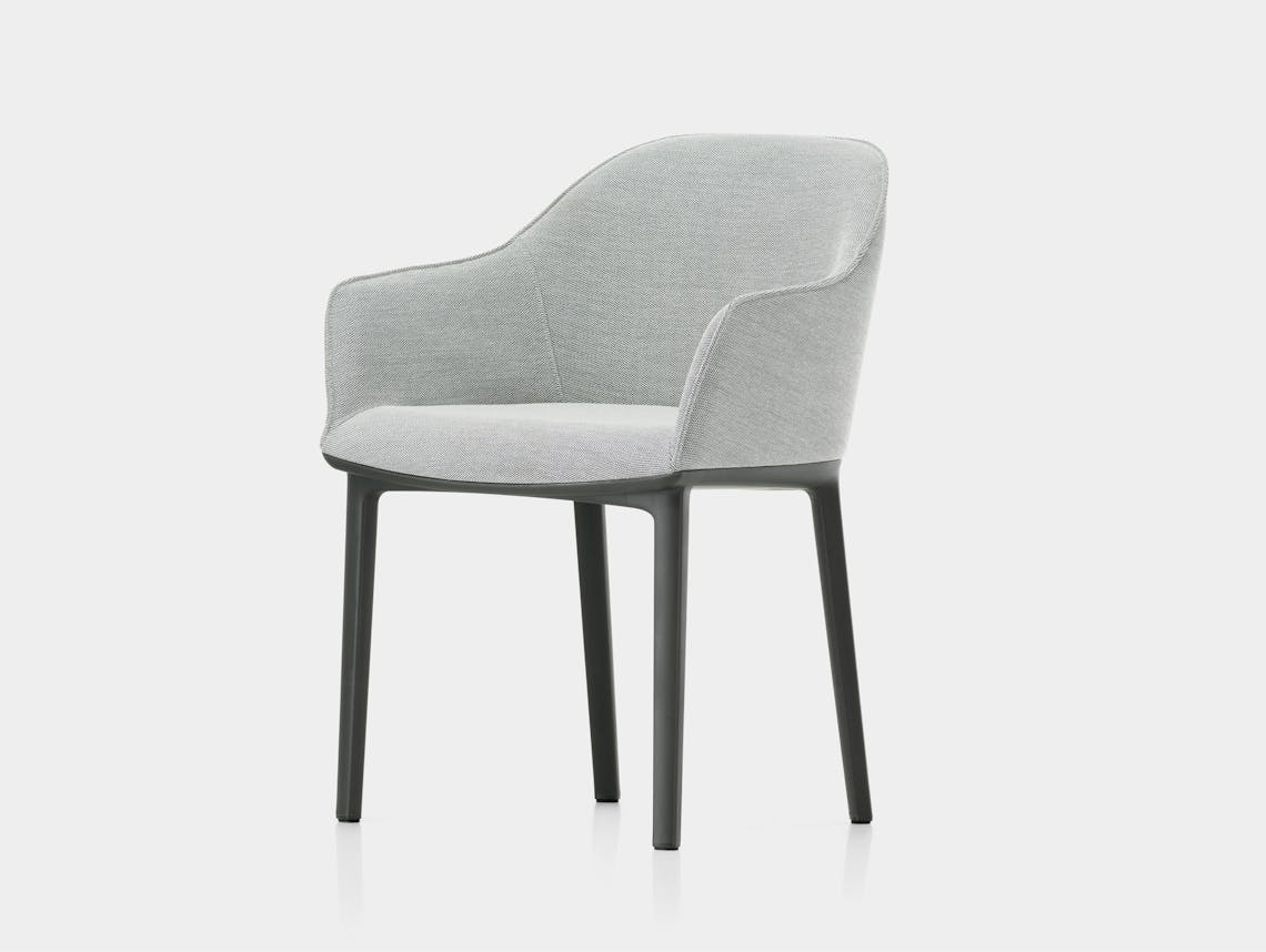 Vitra Softshell Chair Plano light grey Bouroullec