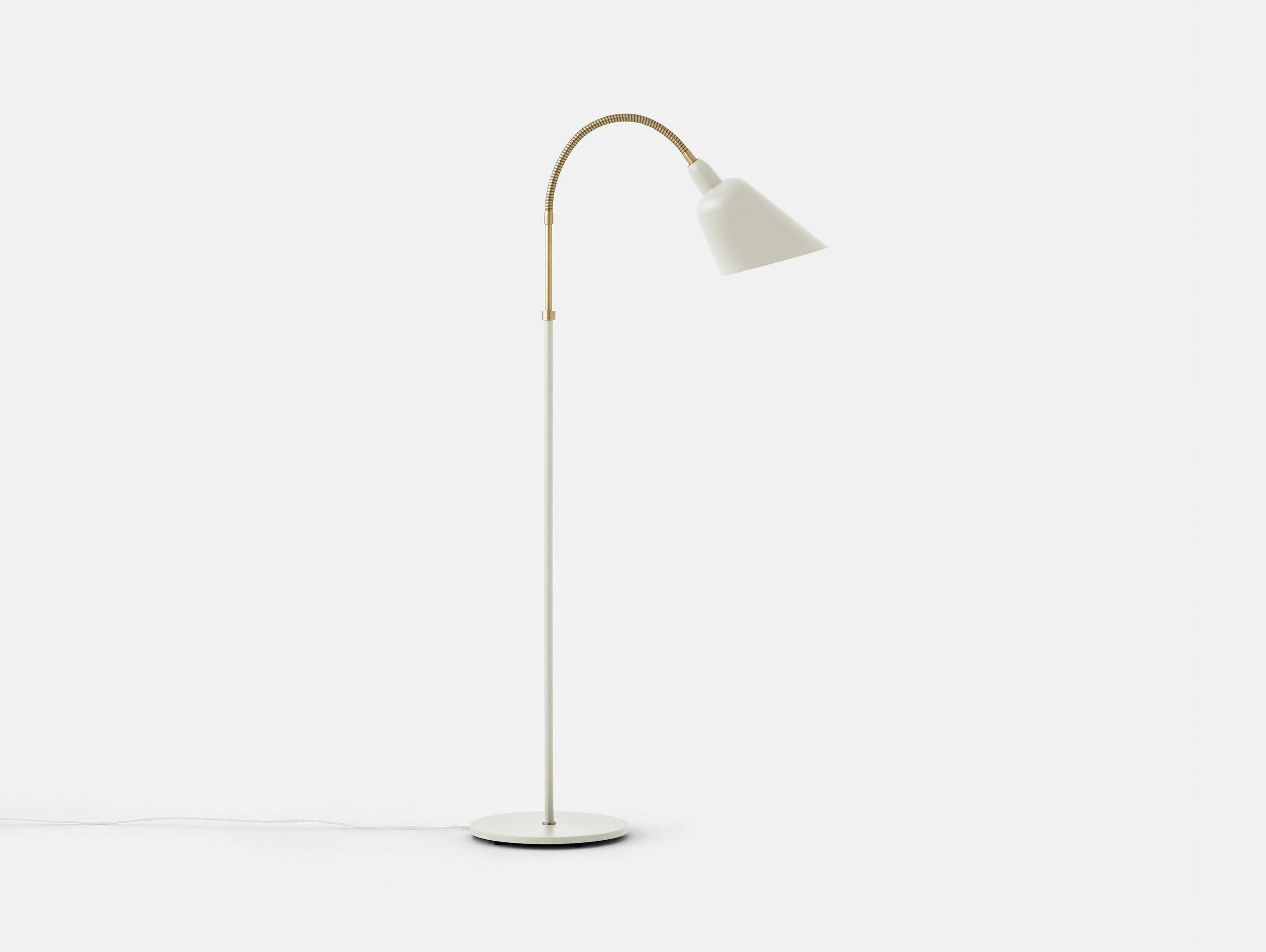 And Tradition Bellevue Floor Lamp White Arne Jacobsen