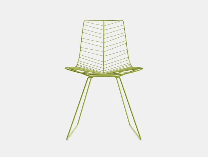 Arper Leaf Outdoor Chair Green Lievore Altherr Molina