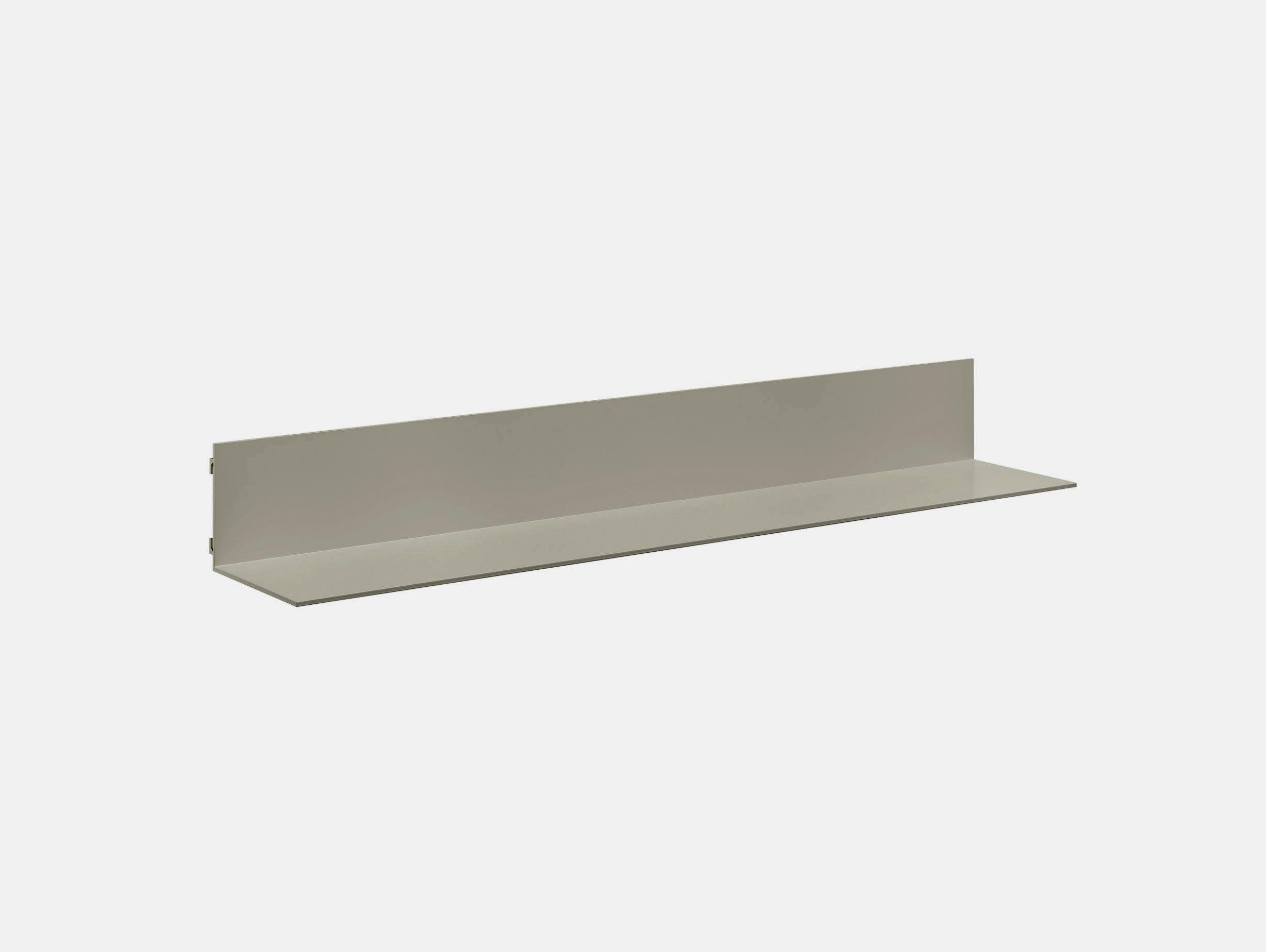 E15 Profil shelf Silk Grey 100 Jorg Schellmann