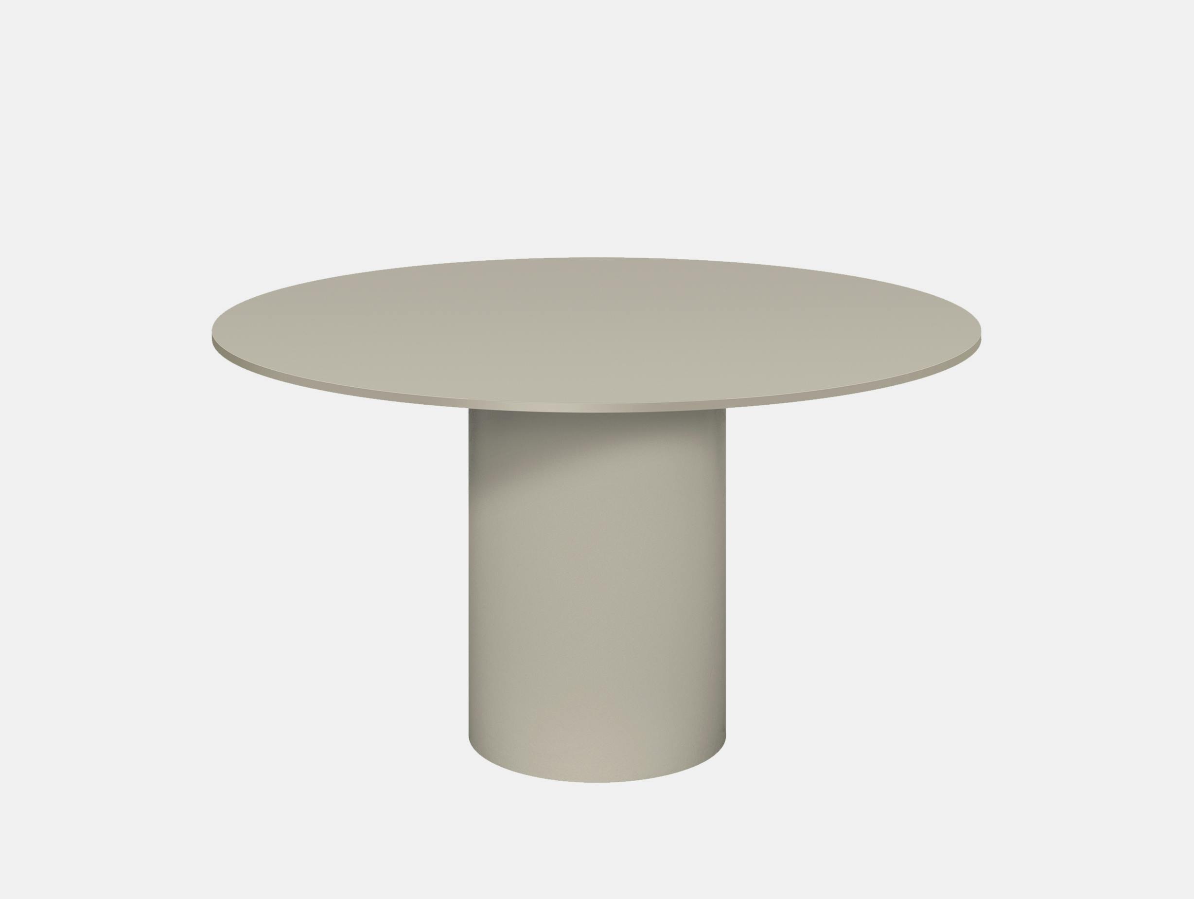 E15 hiroki dining table silk grey