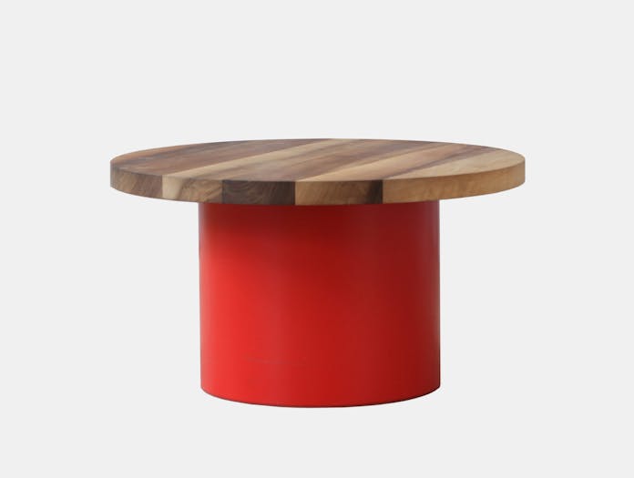 Xdp e15 philipp mainzer enoki side table low red 2