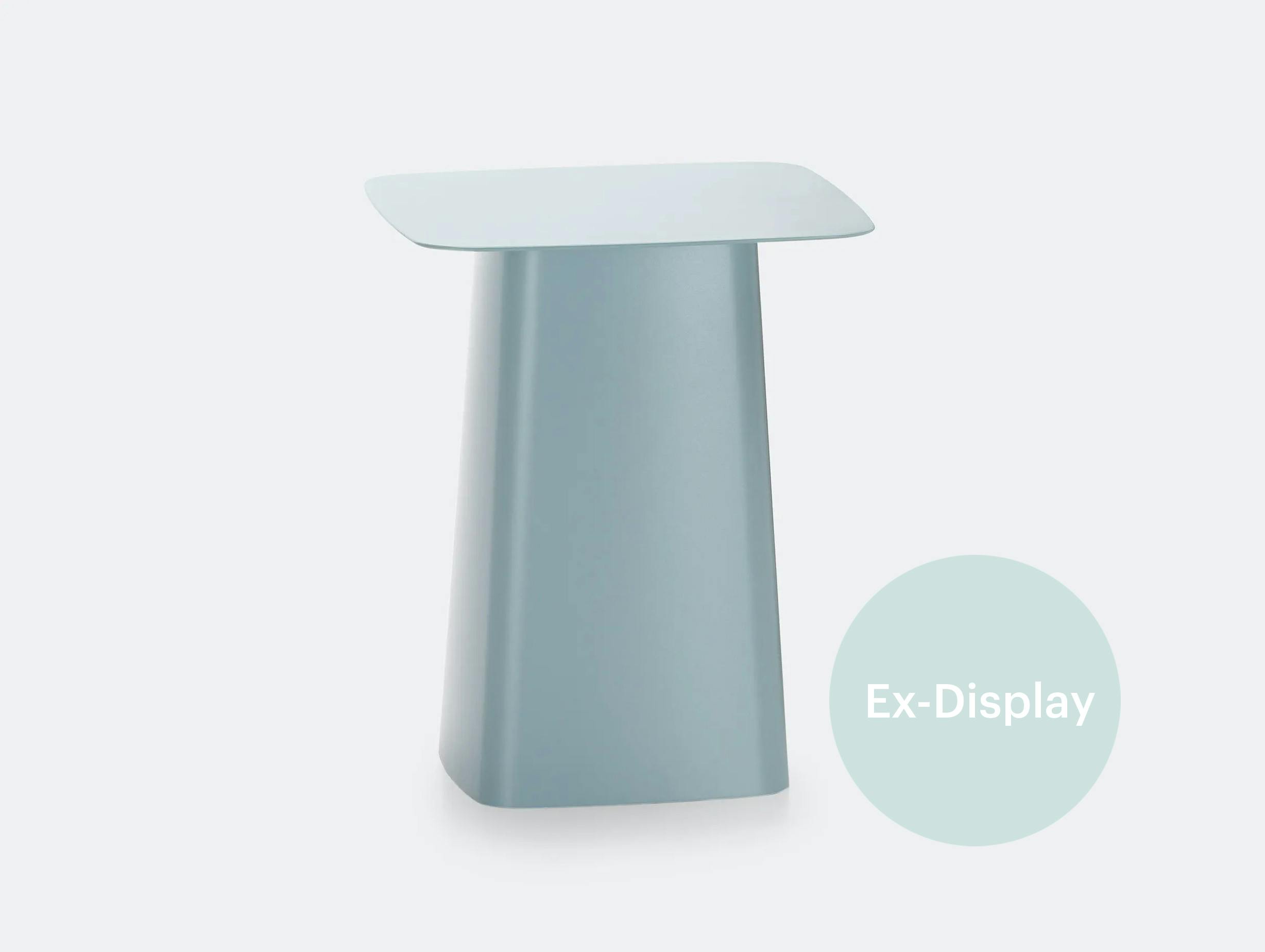 Xdp vitra metal side table ice grey