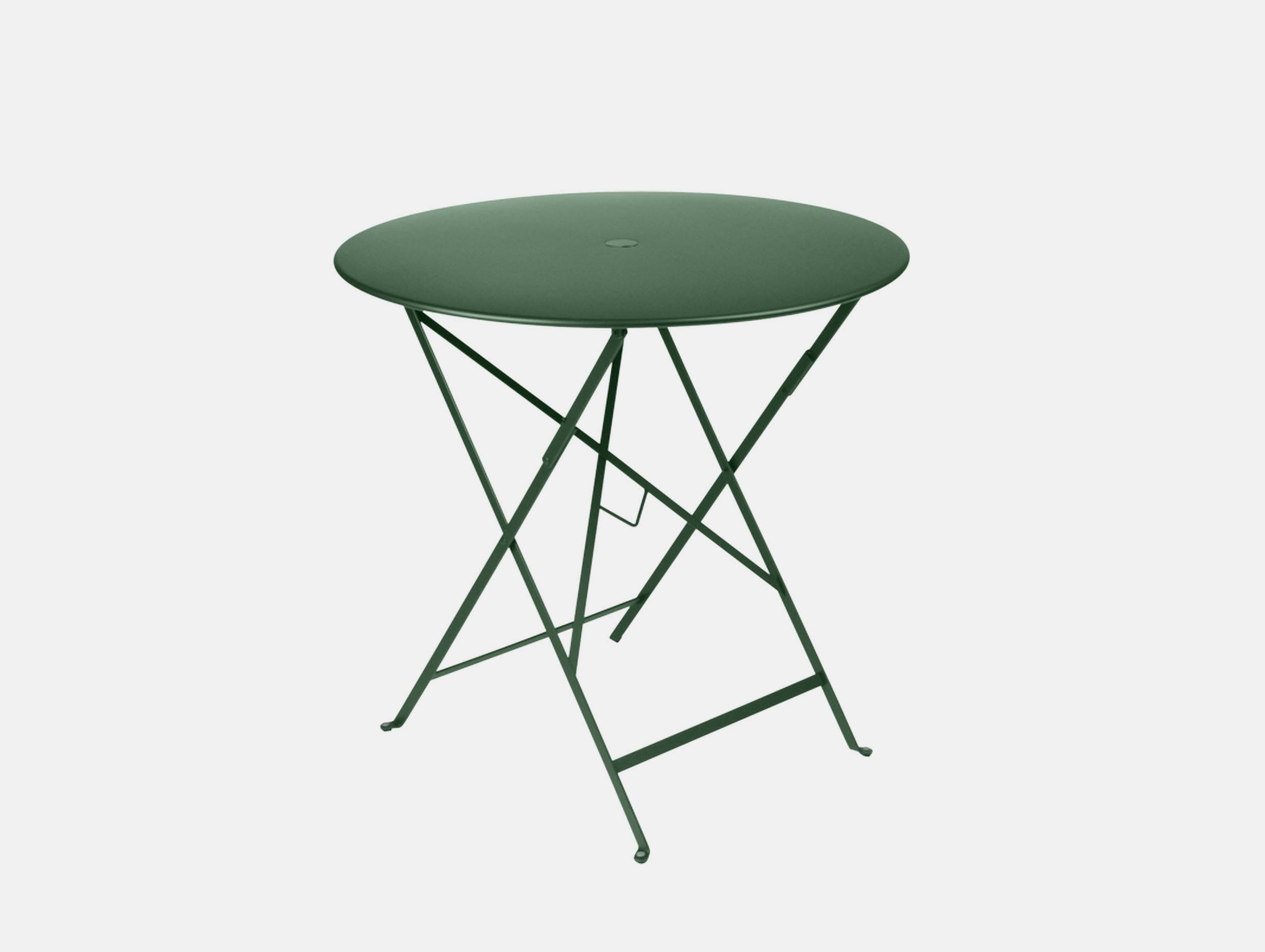 Fermob bistro table cedar green