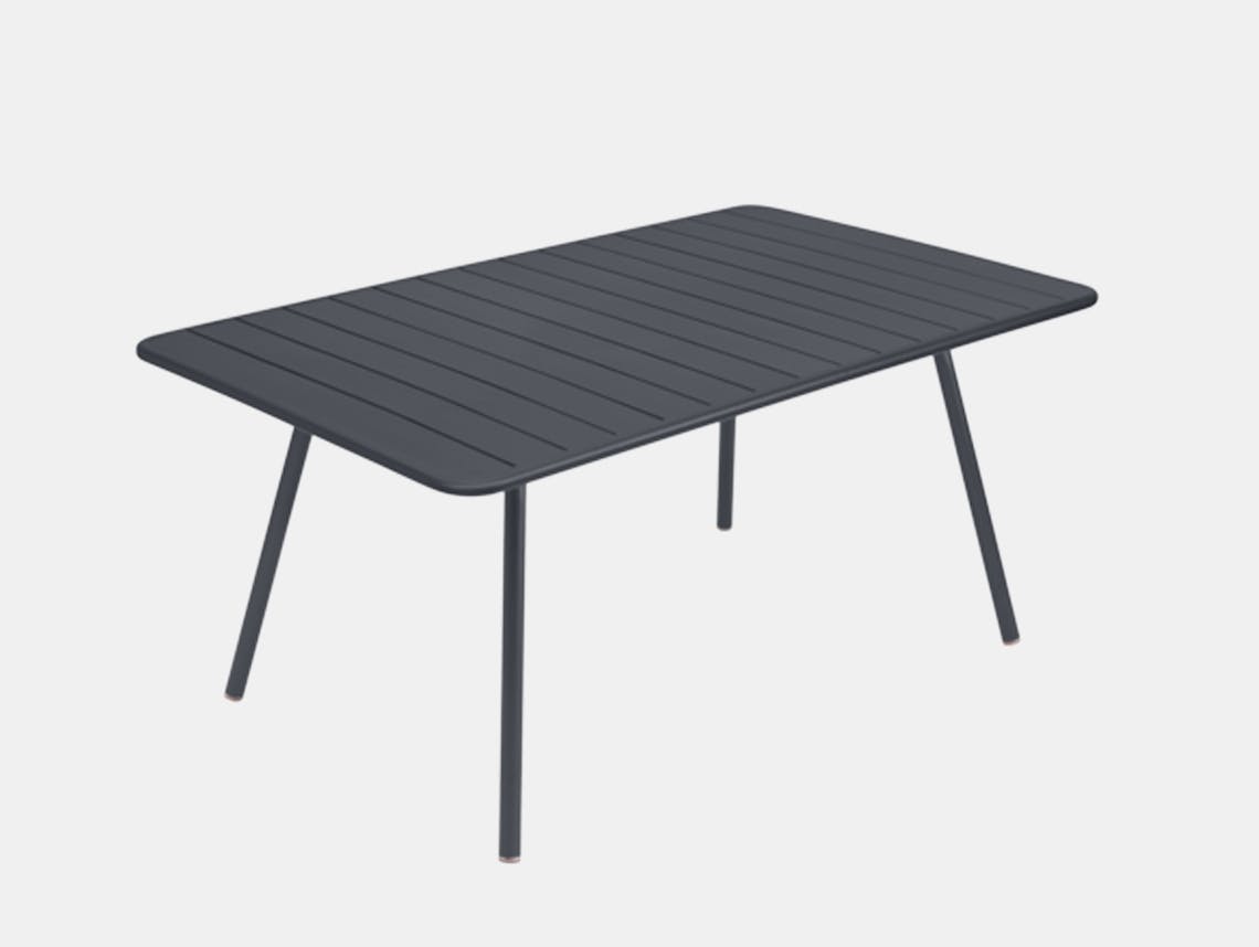 Fermob luxembourg table 165 anthracite