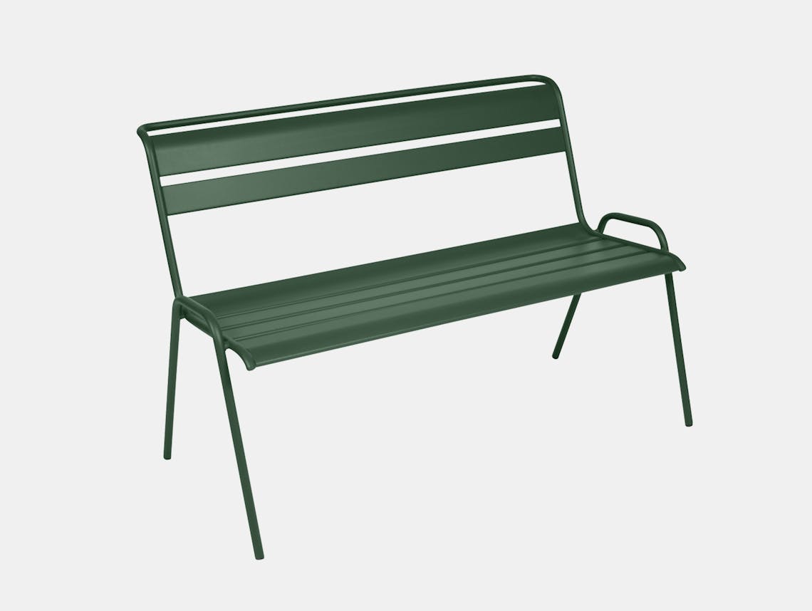 Fermob monceau 23 bench cedar green