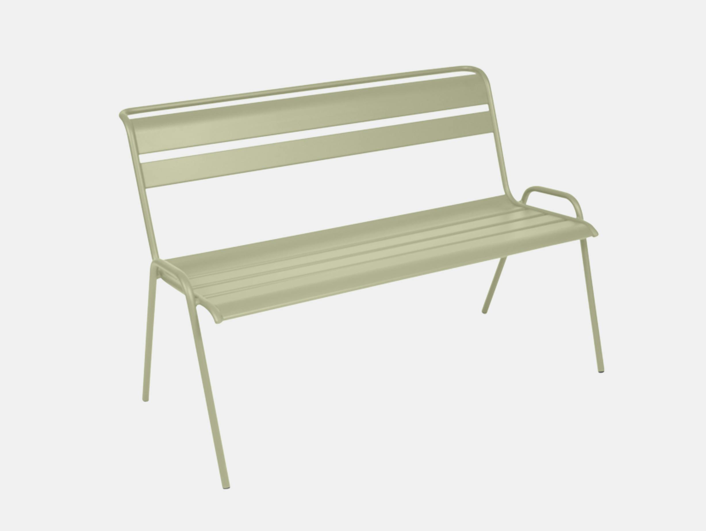 Fermob monceau 23 bench willow green