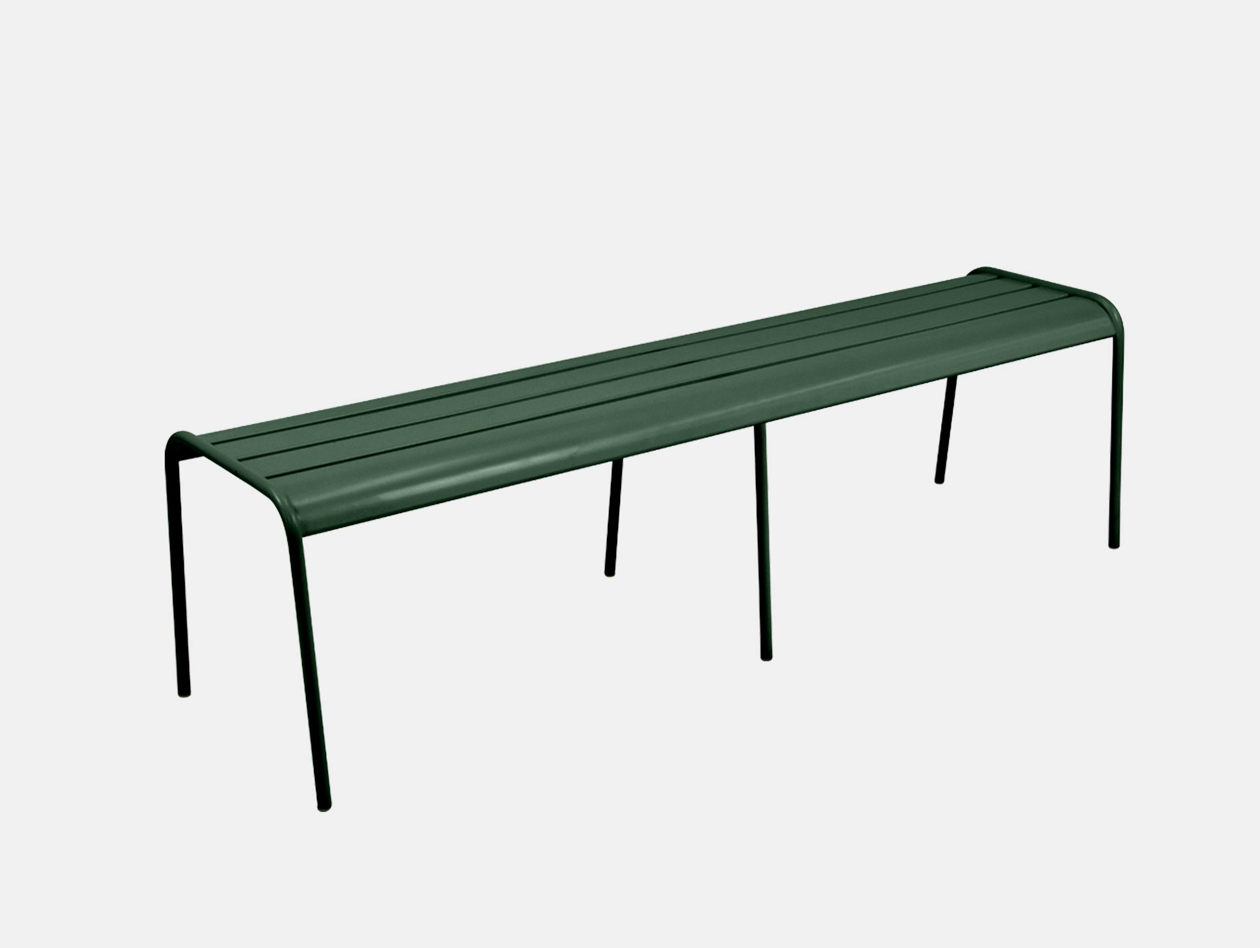 Fermob monceau 34 bench cedar green