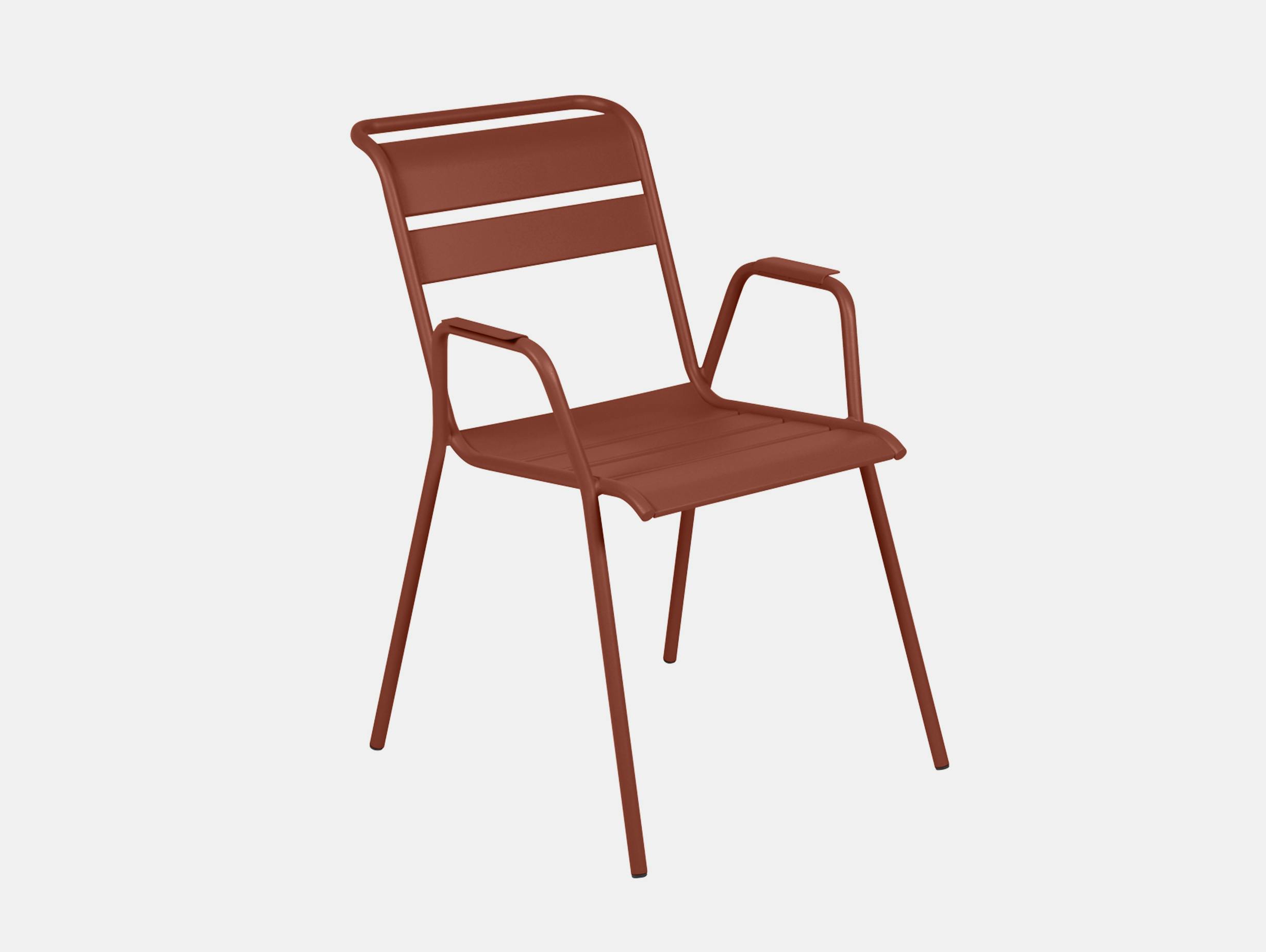 Fermob monceau XL chair red ochre