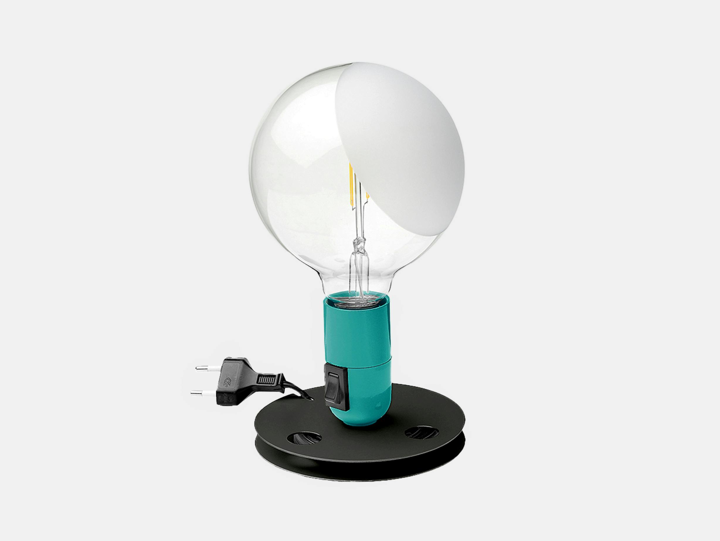 Flos lampadina table light turquoise 2020