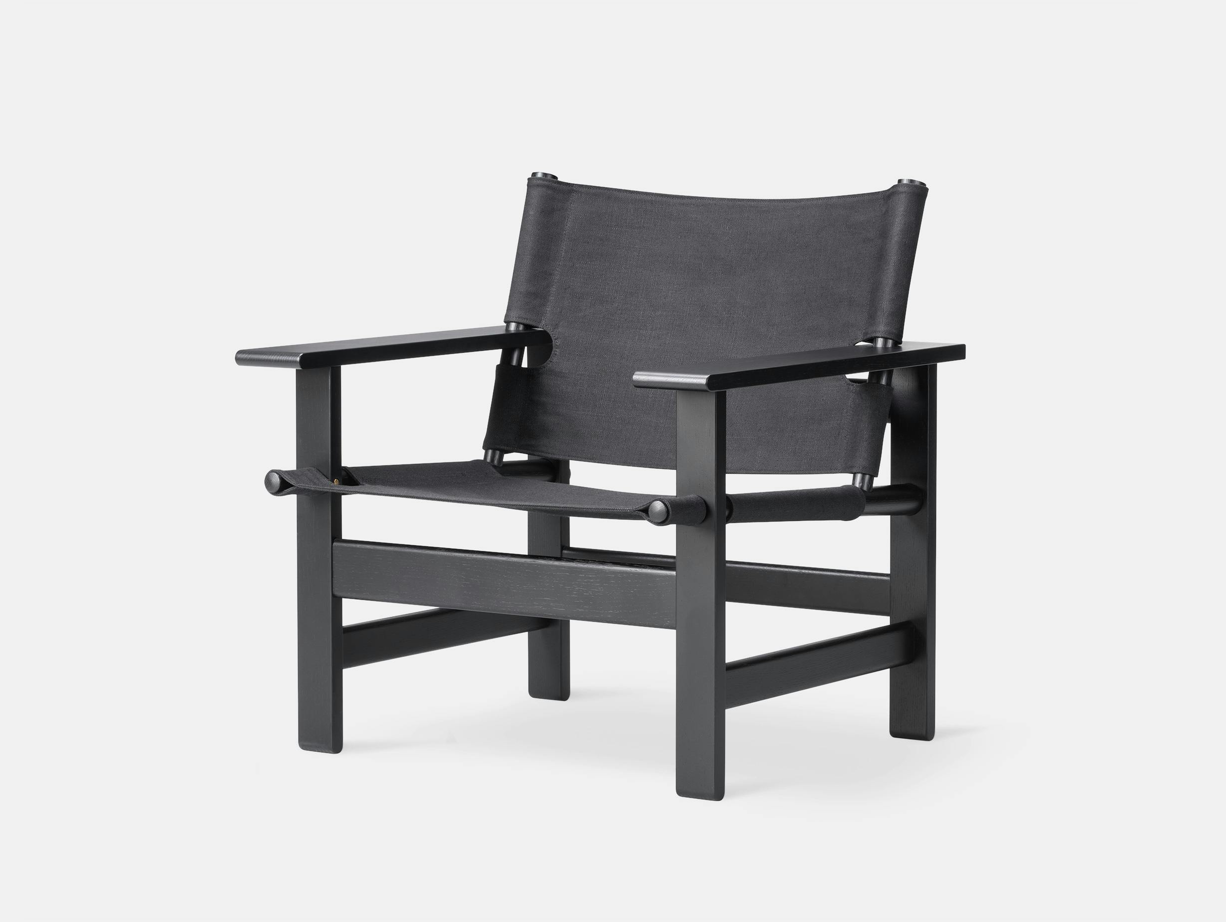 Fredericia canvas chair black