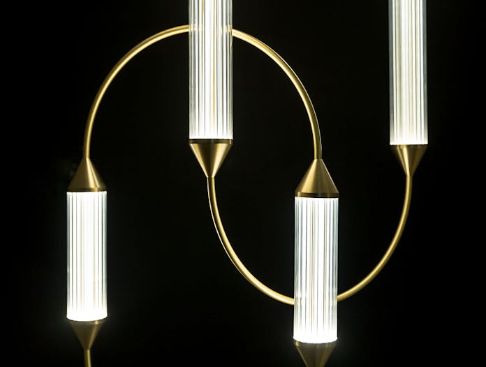 Giopato And Coombes Cirque Pendant Light Detail