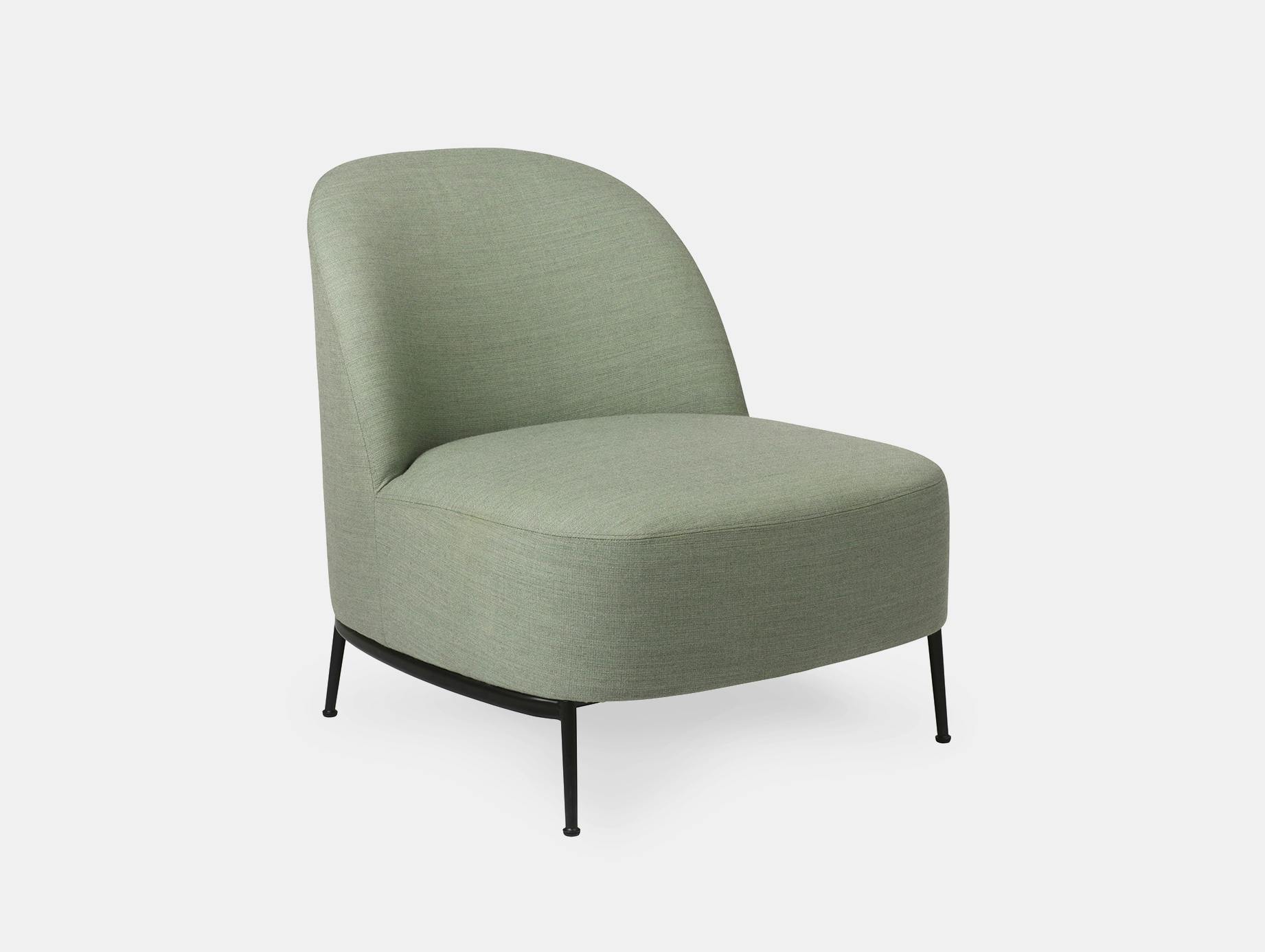 Gubi sejour lounge chair without arms 1