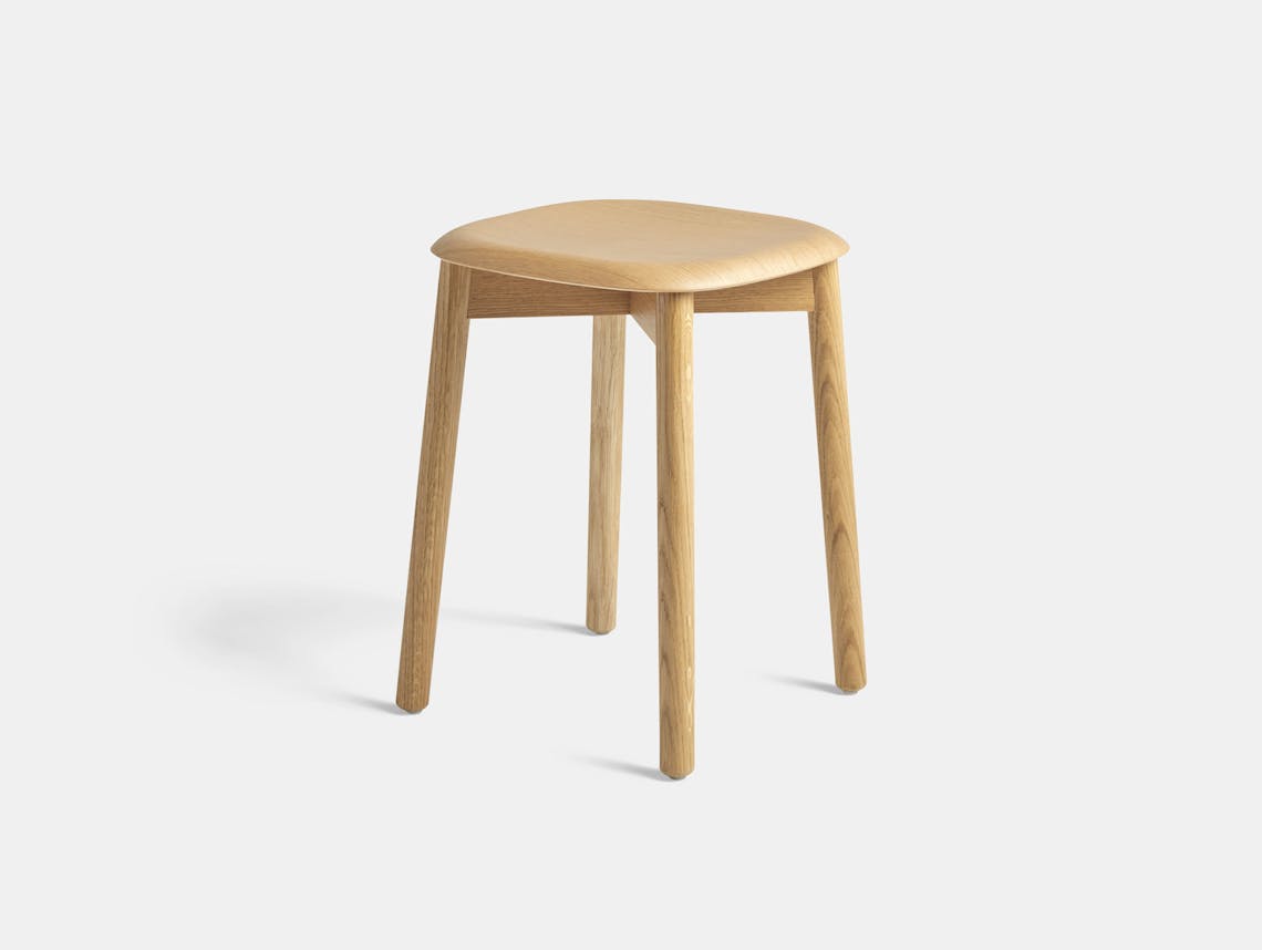 Hay Soft Edge 72 Stool Clear Lacquer