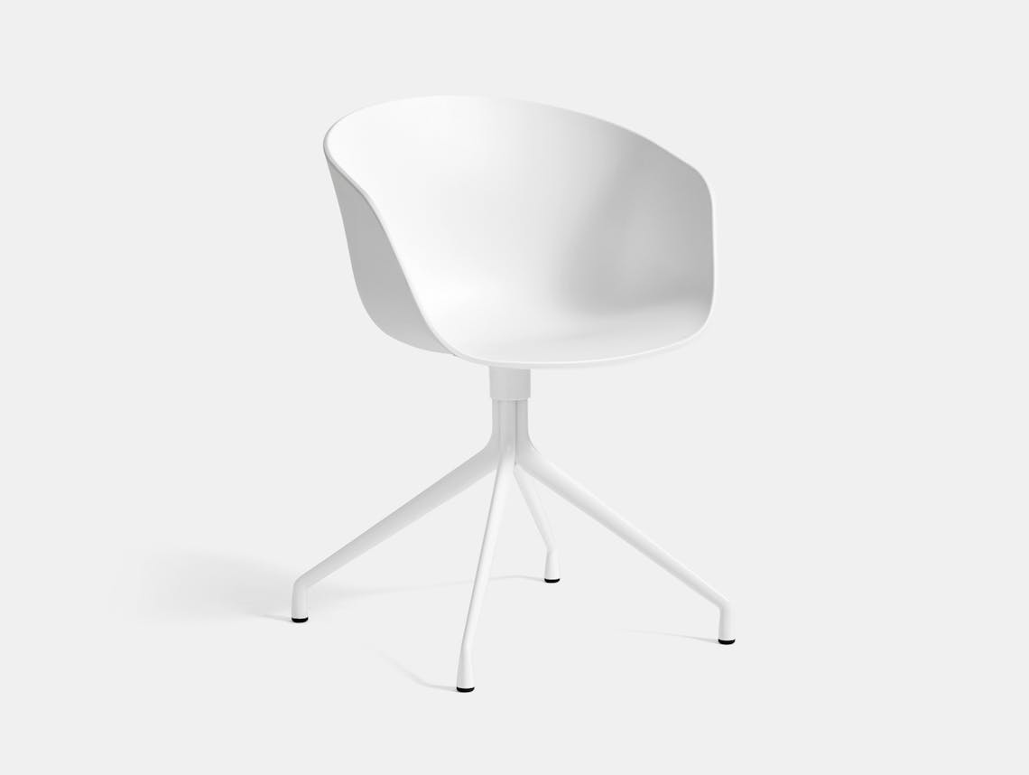 Hay aac20 all white task chair