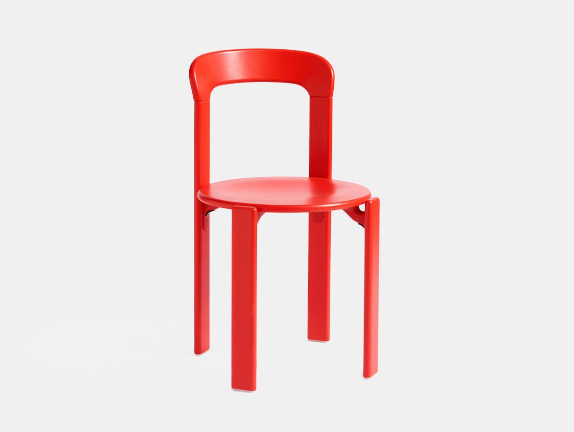 Hay bruno rey chair scarlet red
