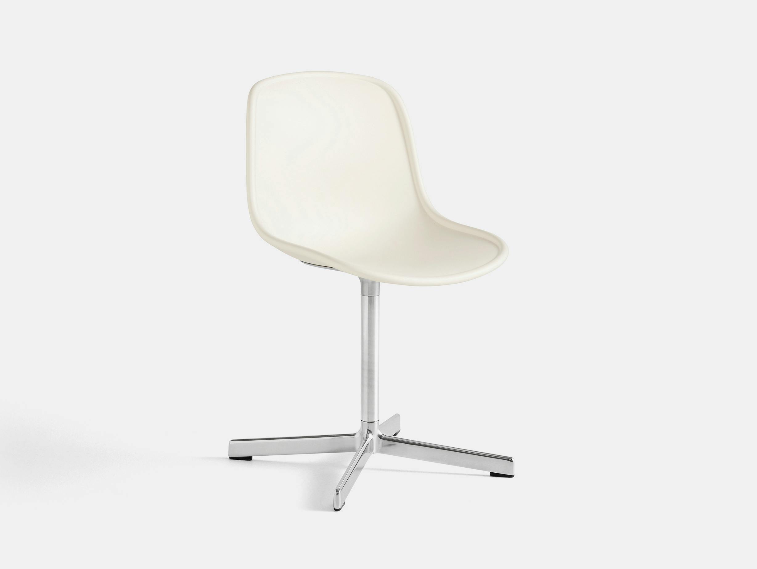 Hay neu 10 chair white w aluminium base