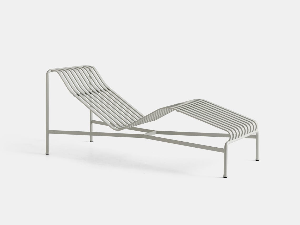 Hay palissade chaise grey