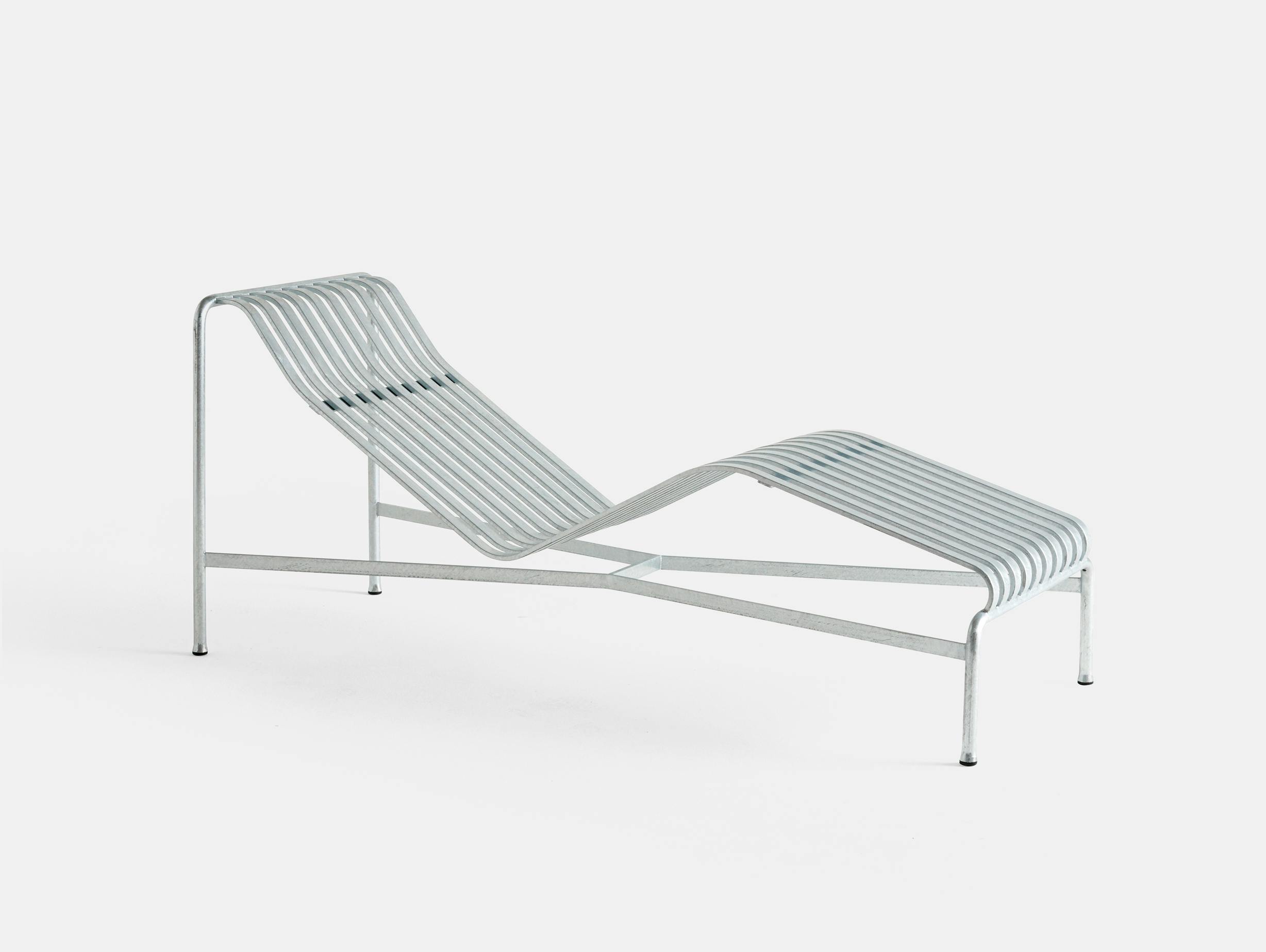 Hay palissade chaise longue hot galvanised
