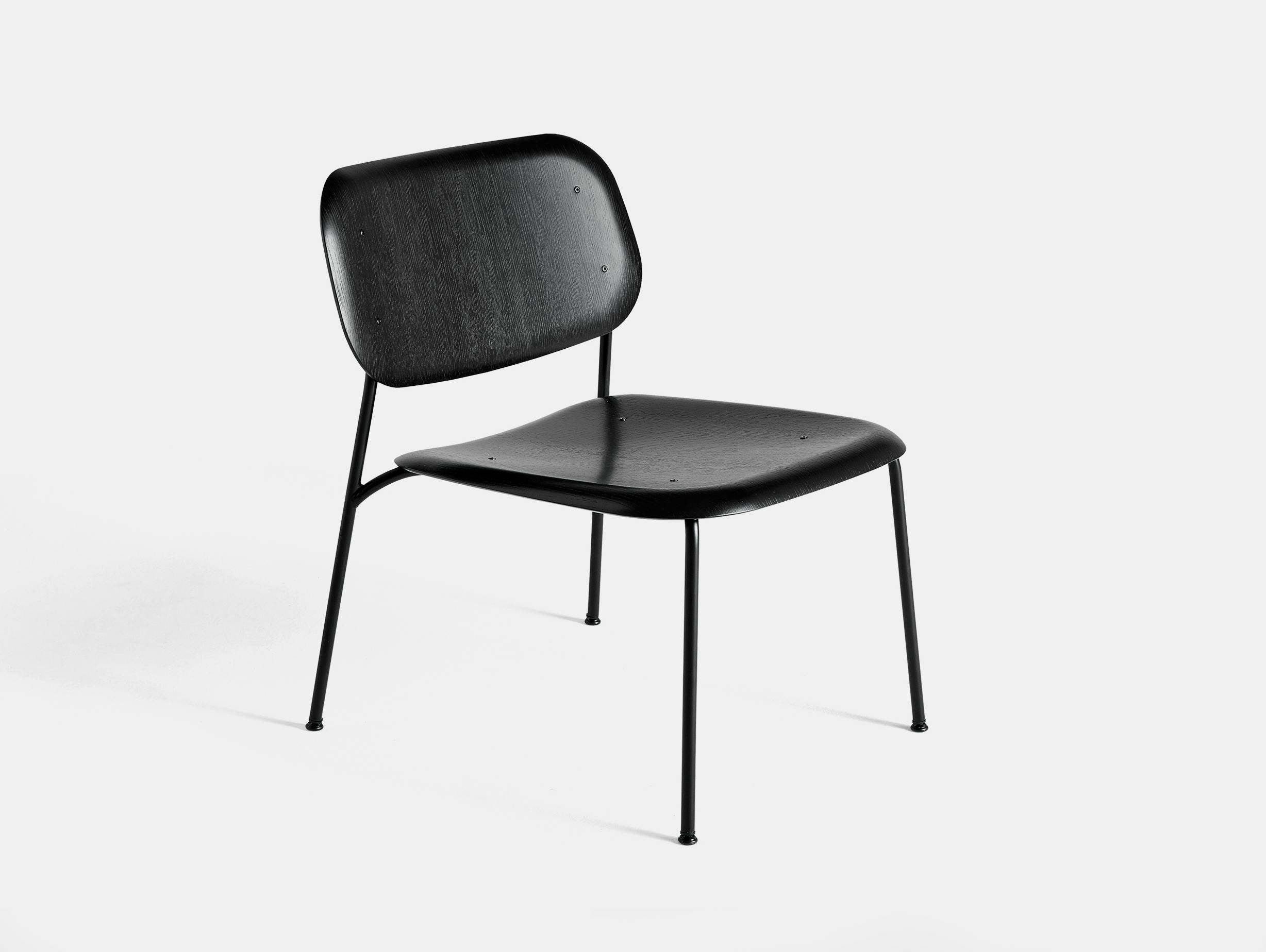 Hay soft edge 10 lounge chair black