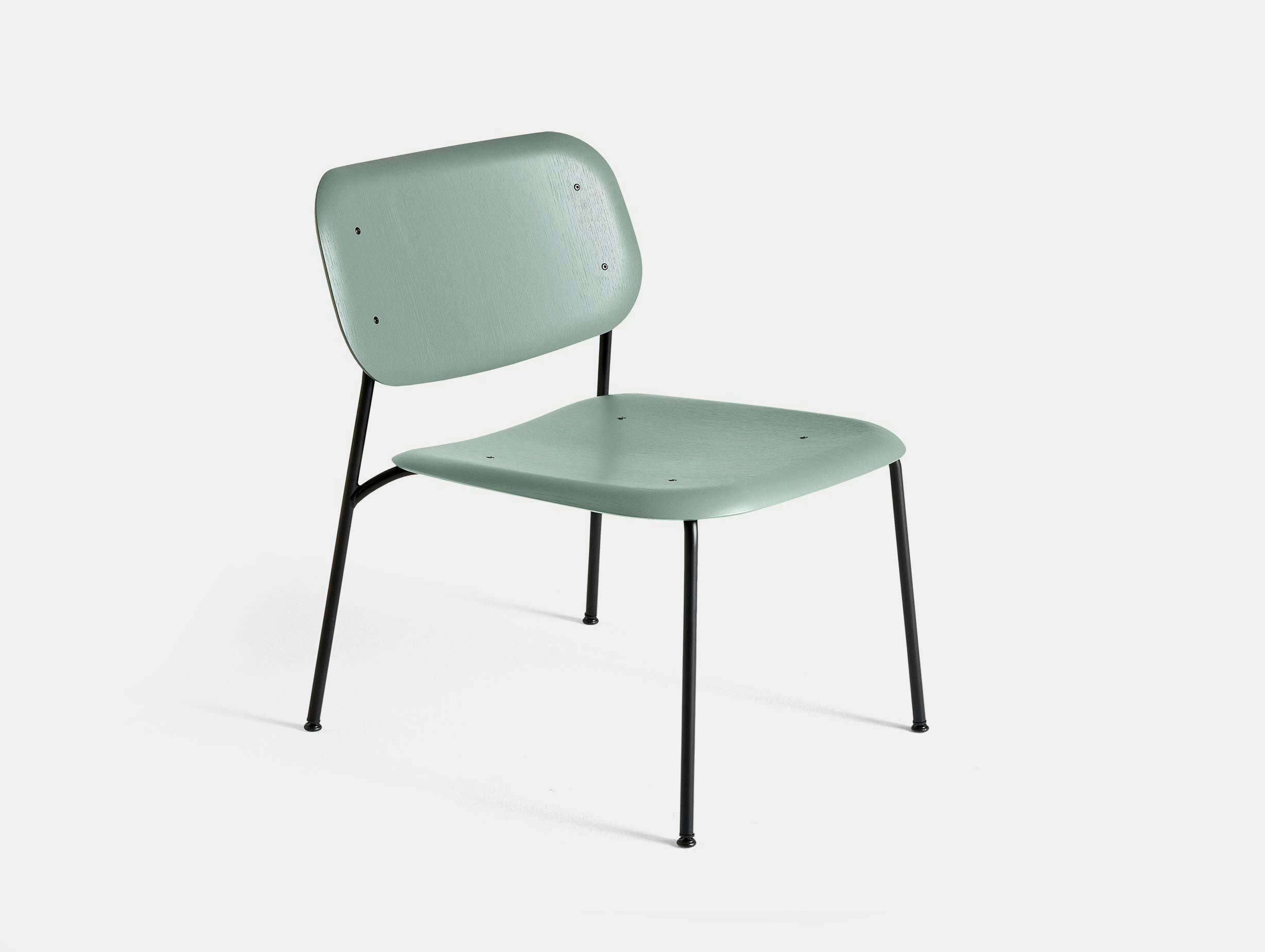 Hay soft edge 10 lounge chair d green