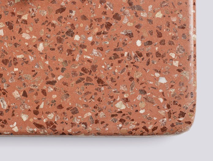 Hay Terrazzo Table Red Base