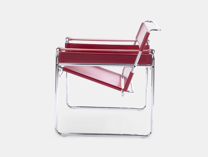 Knoll Wassily Chair Red Marcel Breuer