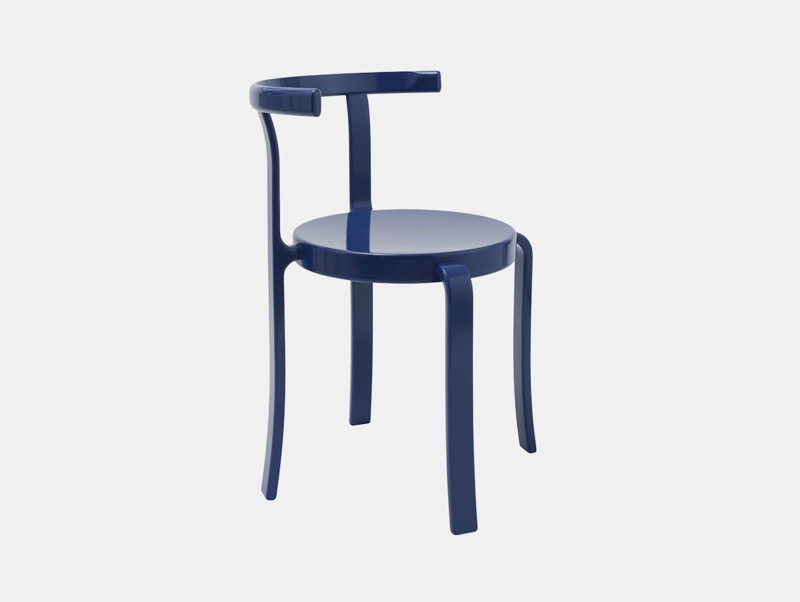 Magnus olesen rud thygesen johnny sorensen 8000 series chair retro blue