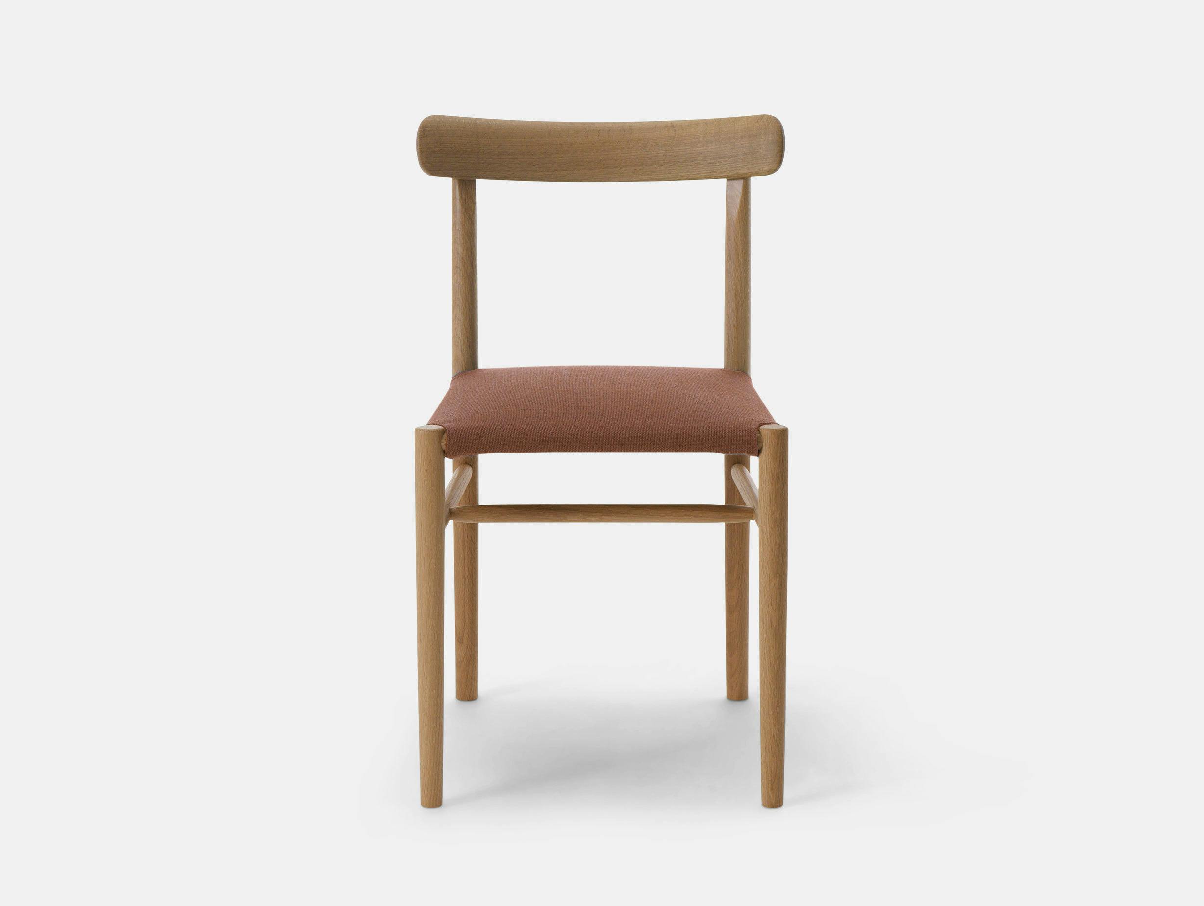 Maruni Lightwood Chair Oak Fabric Seat Jasper Morrison