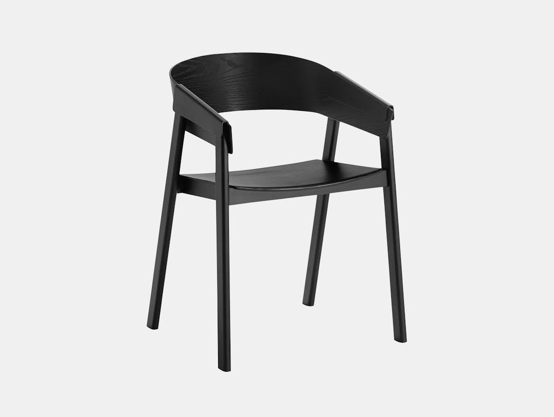Muuto Cover Chair Black Thomas Bentzen